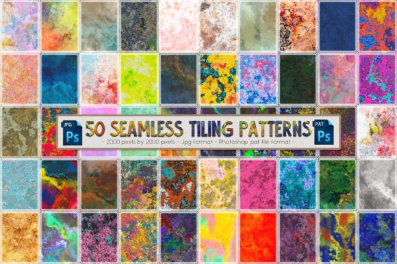 Abstract Art Seamless Tiling Patterns: A Strategic Resource for Visual Consistency and Creative Efficiency