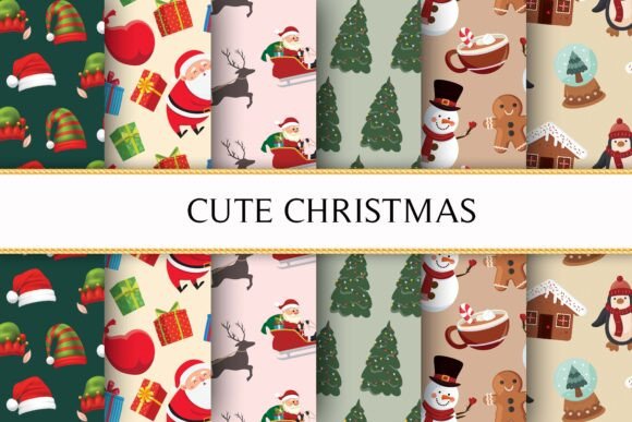 Cute Christmas Patterns for Sublimation: Seamless, High-Resolution Designs for Crafters & Small Businesses