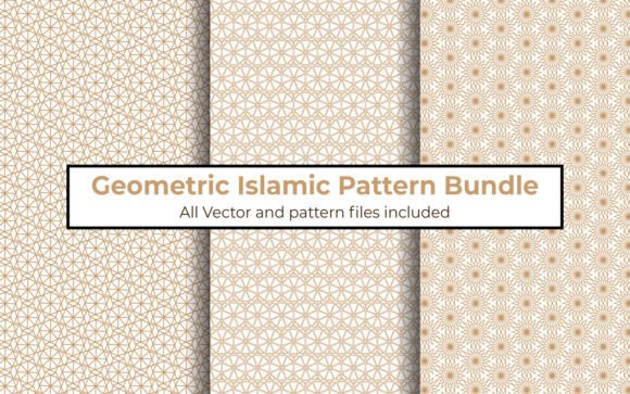 Islamic Style Seamless Patterns Set