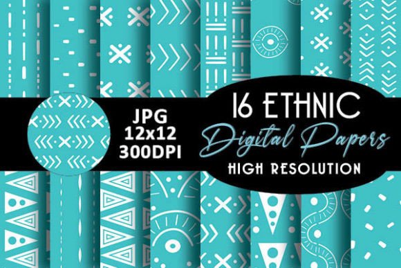 Mint Ethnic Digital Papers Patterns: A Practical Review for Designers and Creators