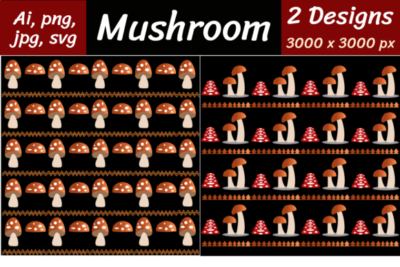 Mushroom Patterns: A Creative Catalyst for Modern Design Workflows